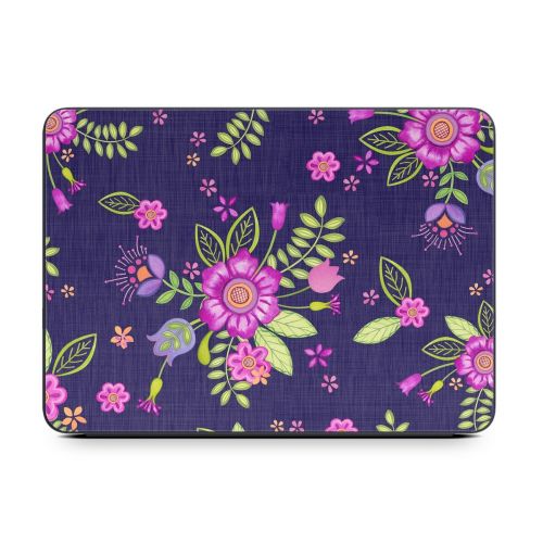 Folk Floral Smart Keyboard Folio for iPad Series Skin