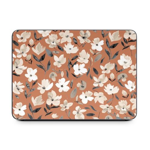 Fresh Flowers Copper Smart Keyboard Folio for iPad Series Skin