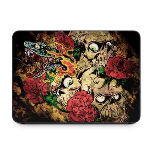 Gothic Tattoo Smart Keyboard Folio for iPad Series Skin