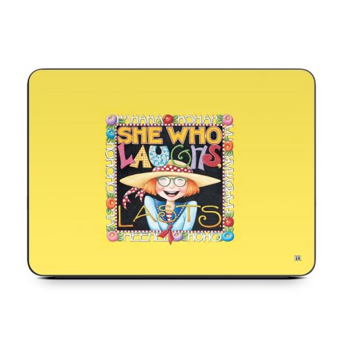 She Who Laughs Smart Keyboard Folio for iPad Series Skin