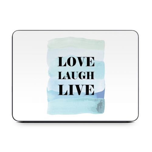 Love Laugh Live Smart Keyboard Folio for iPad Series Skin