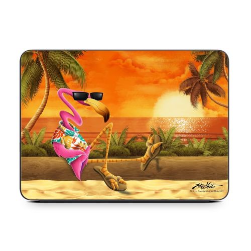 Sunset Flamingo Smart Keyboard Folio for iPad Series Skin