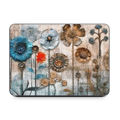 Steampunk Flowers Smart Keyboard Folio for iPad Series Skin