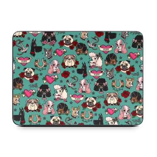 Tattoo Dogs Smart Keyboard Folio for iPad Series Skin