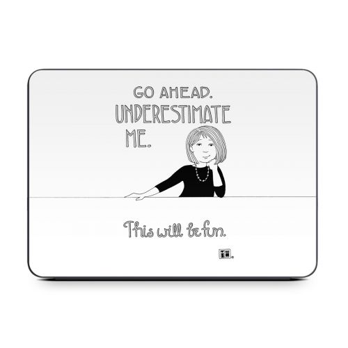 Underestimate Me Smart Keyboard Folio for iPad Series Skin