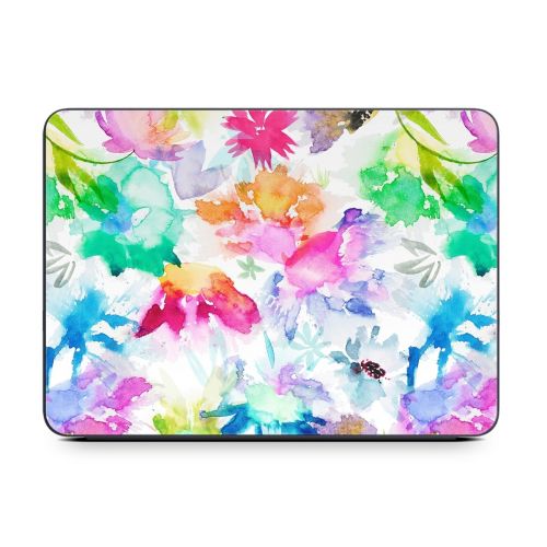 Watercolor Spring Memories Smart Keyboard Folio for iPad Series Skin