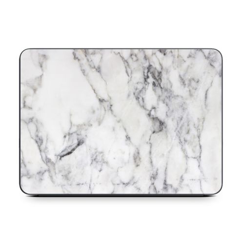 White Marble Smart Keyboard Folio for iPad Series Skin