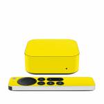 Solid State Yellow Apple TV 4K 2nd Gen Skin