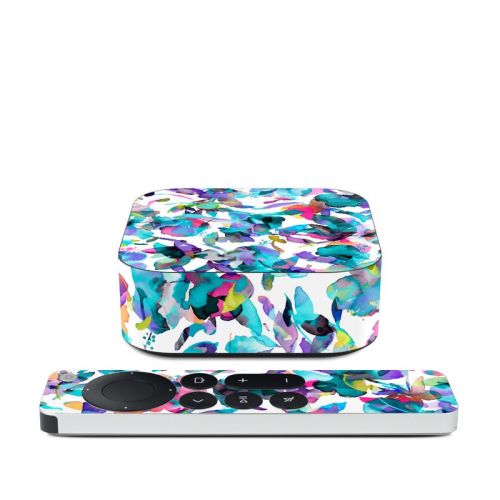 Aquatic Flowers Apple TV 4K 2nd Gen Skin