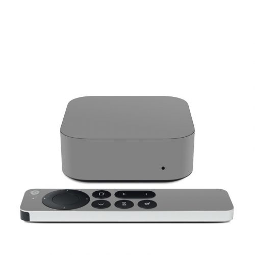 Solid State Grey Apple TV 4K 2nd Gen Skin