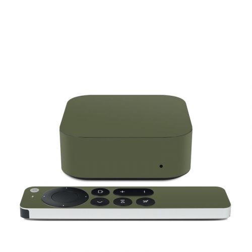 Solid State Olive Drab Apple TV 4K 2nd Gen Skin