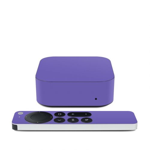 Solid State Purple Apple TV 4K 2nd Gen Skin