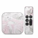 Rosa Marble Apple TV HD, 4K 1st Gen Skin