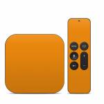 Solid State Orange Apple TV HD, 4K 1st Gen Skin