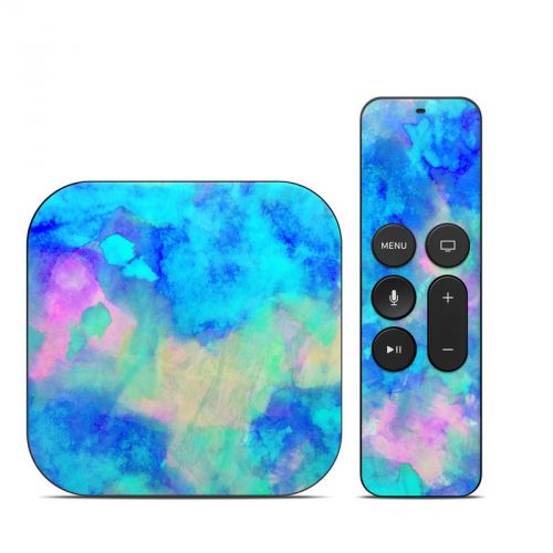 Electrify Ice Blue Apple TV HD, 4K 1st Gen Skin