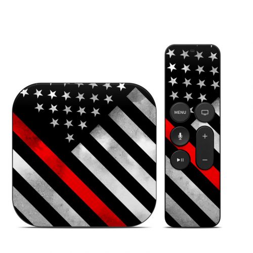 Thin Red Line Hero Apple TV HD, 4K 1st Gen Skin
