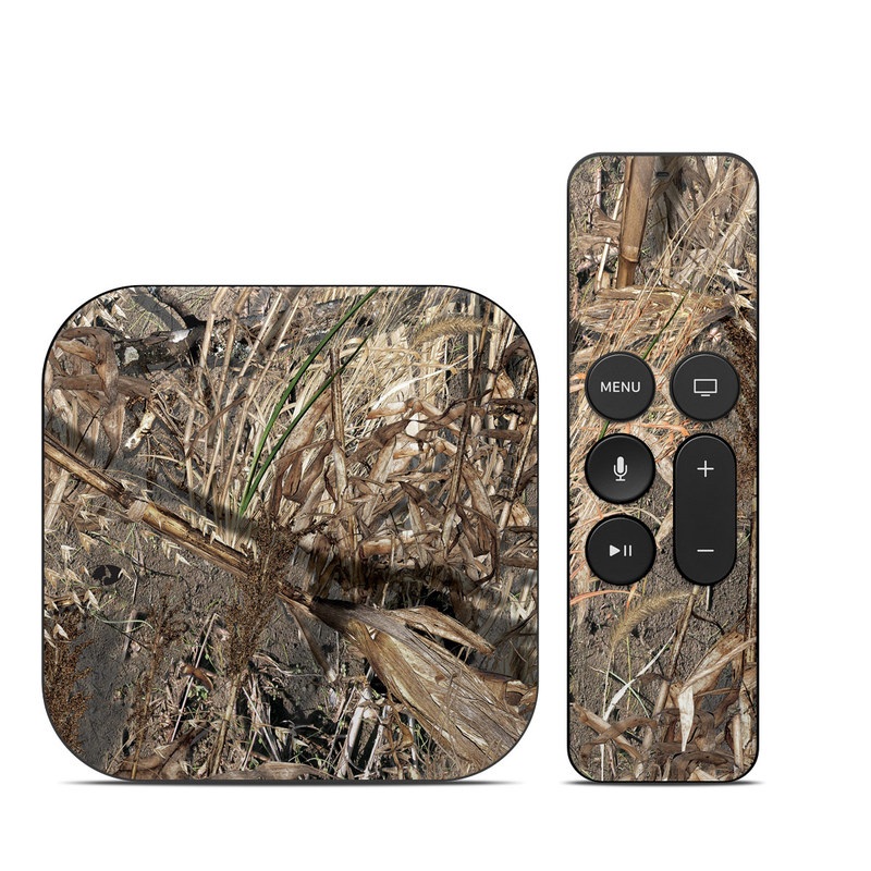 Apple TV HD, 4K 1st Gen Skin design of Soil, Plant, with black, gray, green, red colors