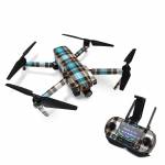 Turquoise Plaid Autel EVO Skin