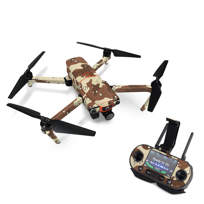 Autel EVO Skin design of Military camouflage, Brown, Pattern, Design, Camouflage, Textile, Beige, Illustration, Uniform, Metal, with gray, red, black, green colors