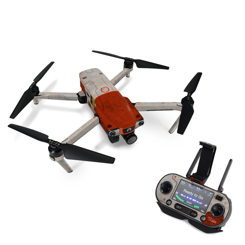 Autel EVO Skin design, with red, gray colors