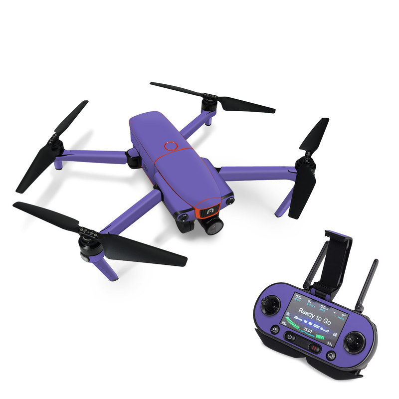 Autel EVO Skin design of Blue, Violet, Sky, Purple, Daytime, Black, Lilac, Cobalt blue, Pink, Azure, with purple colors
