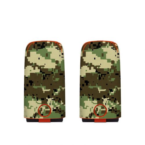 Digital Woodland Camo Autel EVO Battery Skin