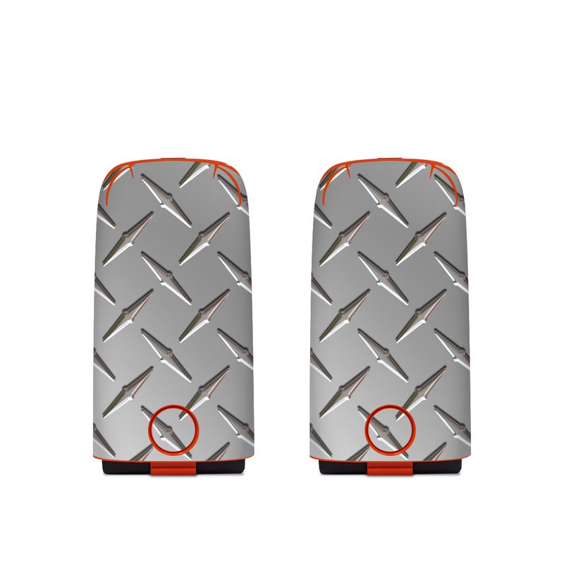 Autel EVO Battery Skin design of Pattern, Metal, Line, Design, Steel, Parallel, Tile, Beige, Flooring, with gray colors