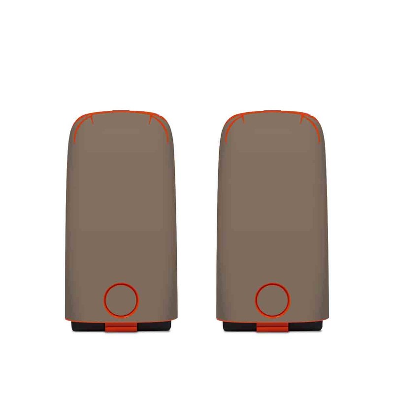 Autel EVO Battery Skin design of Brown, Text, Beige, Material property, Font, with brown colors