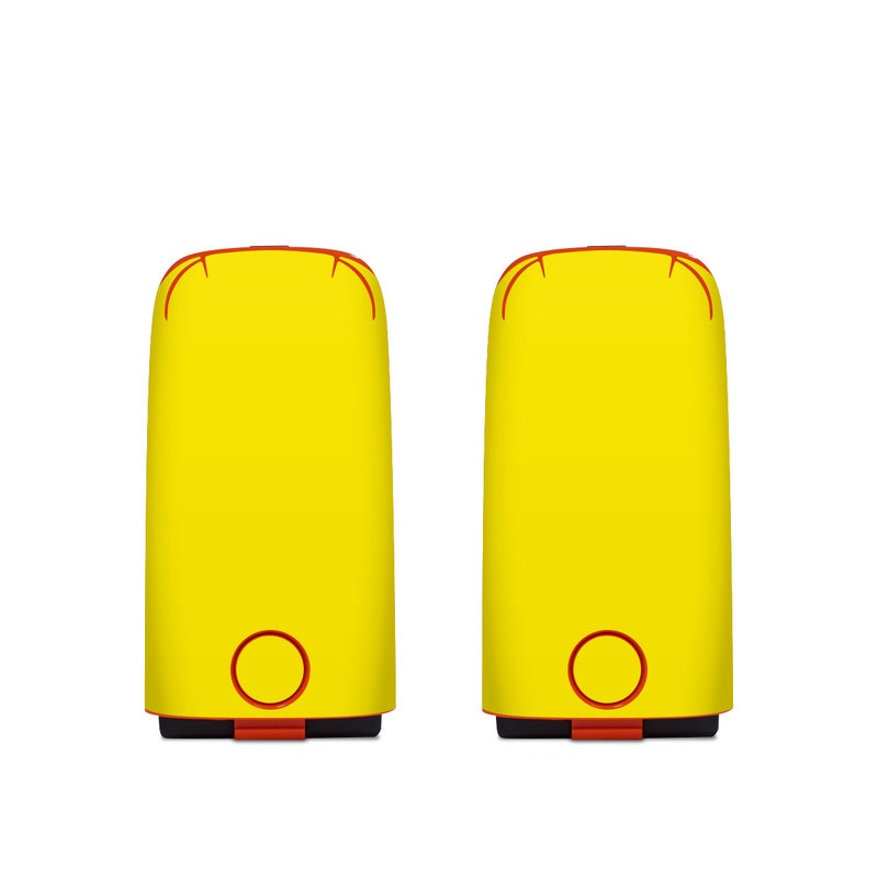 Autel EVO Battery Skin design of Green, Yellow, Orange, Text, Font, with yellow colors