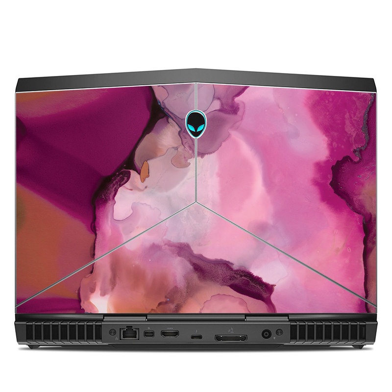 Alienware 13 R3 Skin design of Purple, Pink, Watercolor paint, Magenta, Illustration, Art, with white, red, pink, white colors