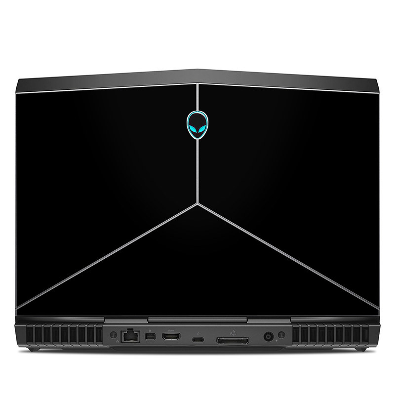 Alienware 13 R3 Skin design of Black, Darkness, White, Sky, Light, Red, Text, Brown, Font, Atmosphere, with black colors