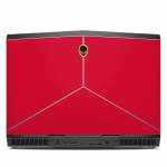 Solid State Red Alienware 15 R3 Skin