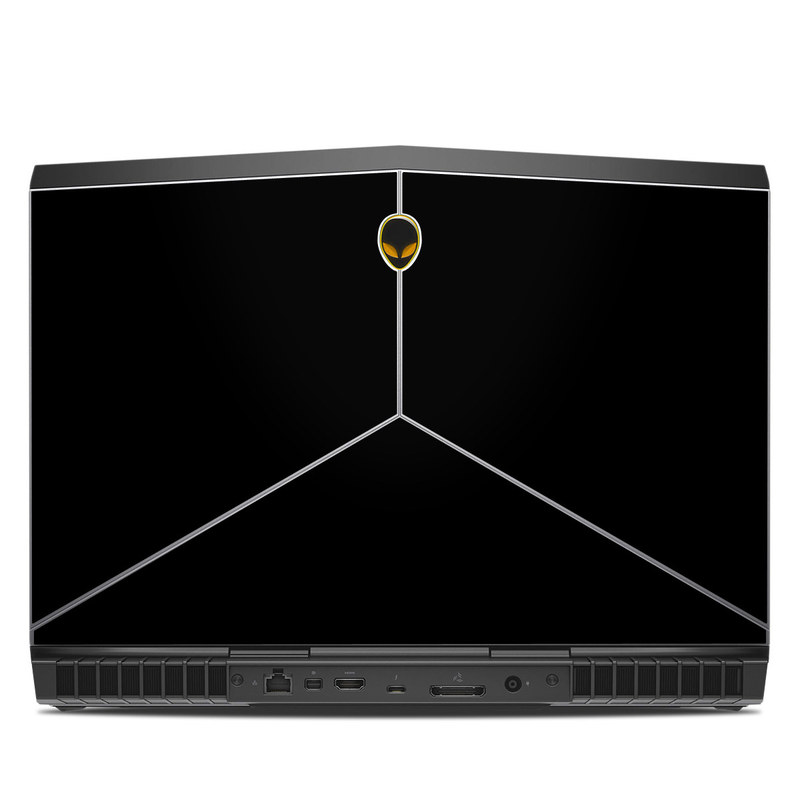 Alienware 15 R3 Skin design of Black, Darkness, White, Sky, Light, Red, Text, Brown, Font, Atmosphere, with black colors