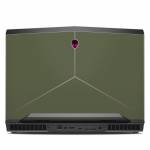 Solid State Olive Drab Alienware 17 R4 Skin