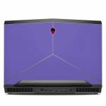 Solid State Purple Alienware 17 R4 Skin