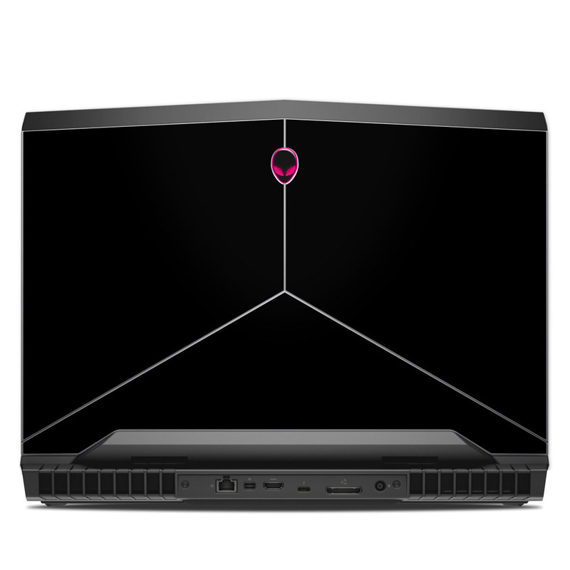 Alienware 17 R4 Skin design of Black, Darkness, White, Sky, Light, Red, Text, Brown, Font, Atmosphere, with black colors