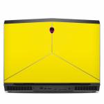 Solid State Yellow Alienware 17 R5 Skin