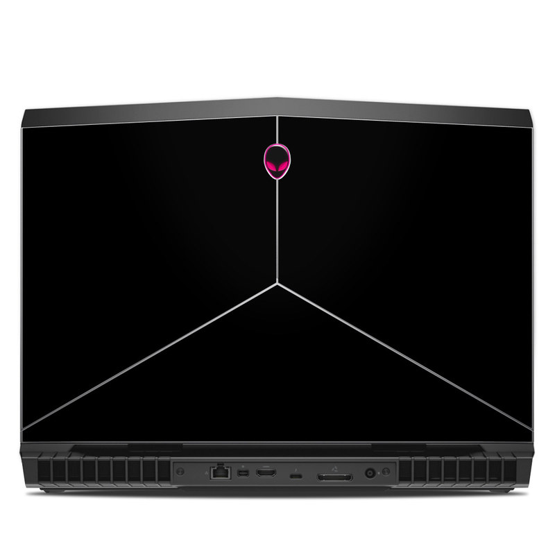 Alienware 17 R5 Skin design of Black, Darkness, White, Sky, Light, Red, Text, Brown, Font, Atmosphere, with black colors
