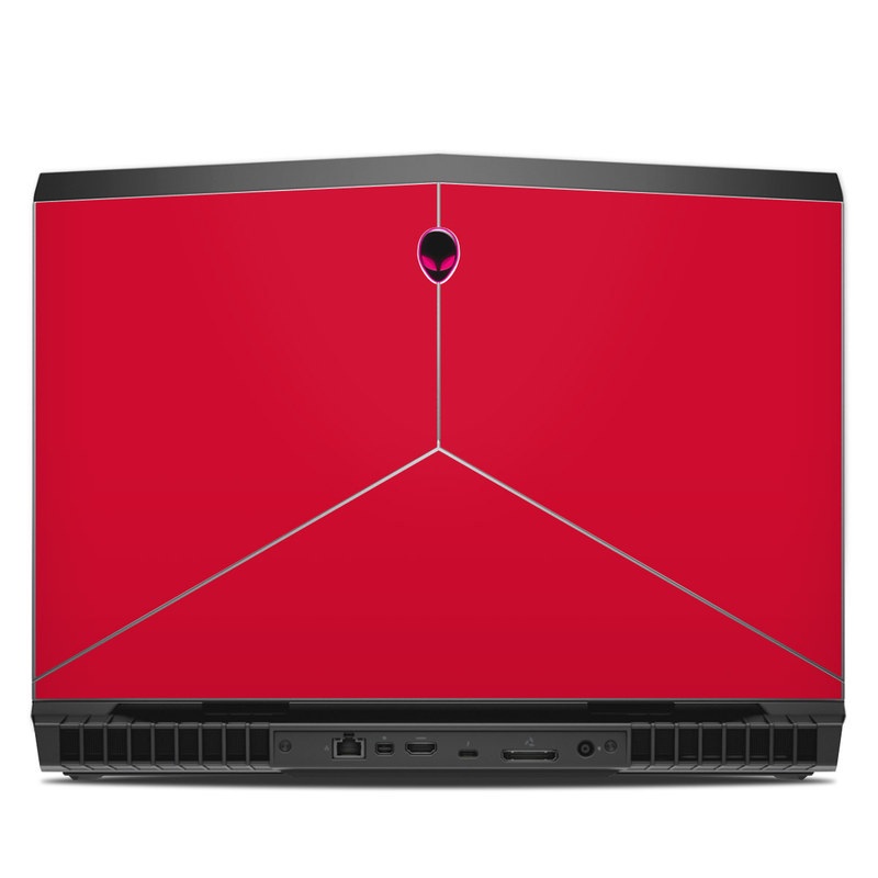 Alienware 17 R5 Skin design of Red, Pink, Maroon, Purple, Orange, Violet, Magenta, Material property, Font, Peach, with red colors