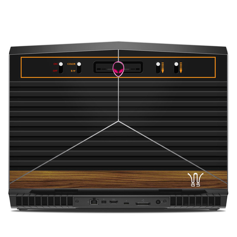 Alienware 17 R5 Skin design of Guitar amplifier, Technology, Electronic instrument, with black, red colors