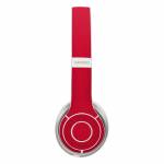 Solid State Red Beats Solo 2 Wireless Skin