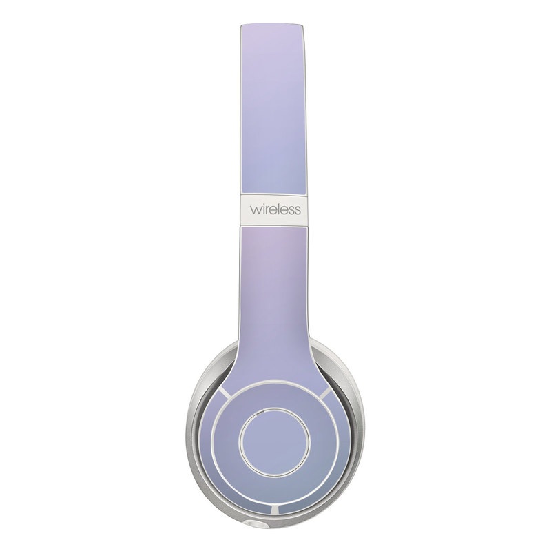 Beats Solo 2 Wireless Skin design of White, Blue, Daytime, Sky, Atmospheric phenomenon, Atmosphere, Calm, Line, Haze, Fog with pink, purple, blue colors