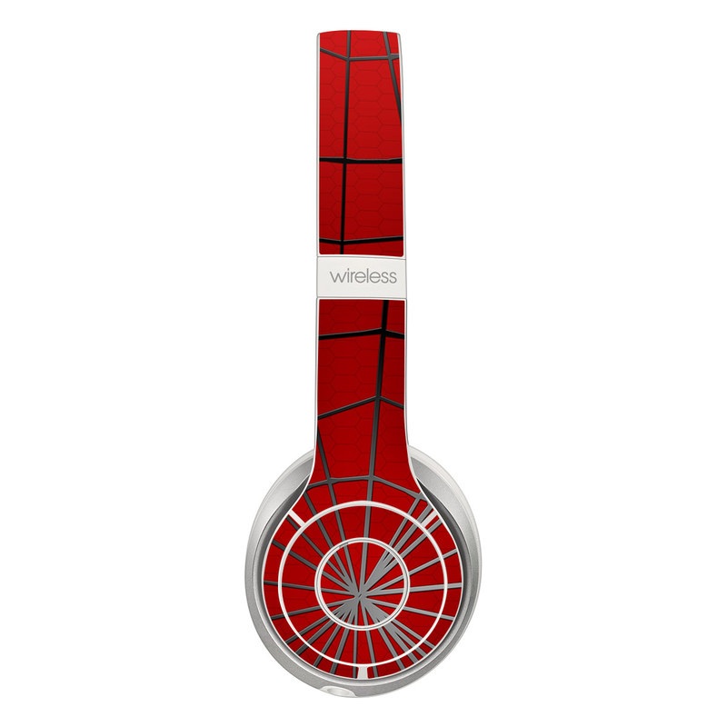 Beats Solo 2 Wireless Skin design of Red, Symmetry, Circle, Pattern, Line with red, black, gray colors