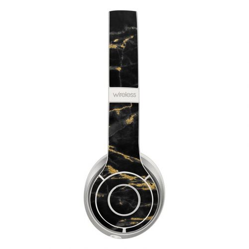 Black Gold Marble Beats Solo 3 Wireless Skin