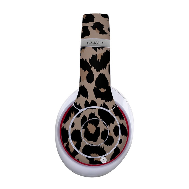 Beats Studio Wireless Skin design of Pattern, Brown, Fur, Design, Textile, Monochrome, Fawn, with black, gray, red, green colors