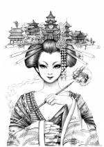 Geisha Sketch