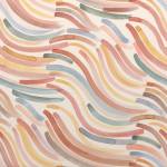 Terracotta Brushstroke Waves