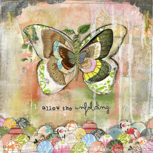 Yeti Rambler Jug One Gallon Skin design of Butterfly, Art, Fictional character, Pollinator, Moths and butterflies, Watercolor paint, Illustration, with green, brown, yellow, blue, pink, red colors