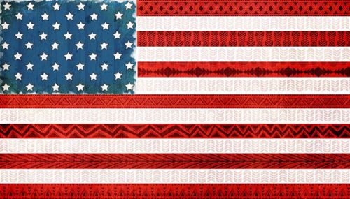  Skin design of Flag, Flag of the united states, Red, Flag Day (USA), Line, Pattern, Textile, Independence day, Veterans day, Tablecloth, with red, blue, white colors