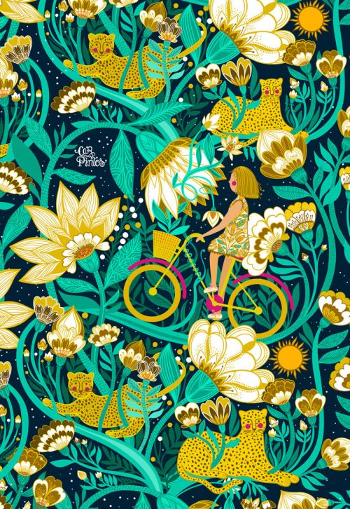  Skin design of Green, Rectangle, Plant, Aqua, Pattern, Electric blue, Art, Motif, Design, Visual arts, with green, black, blue, yellow, pink, white, red, brown colors